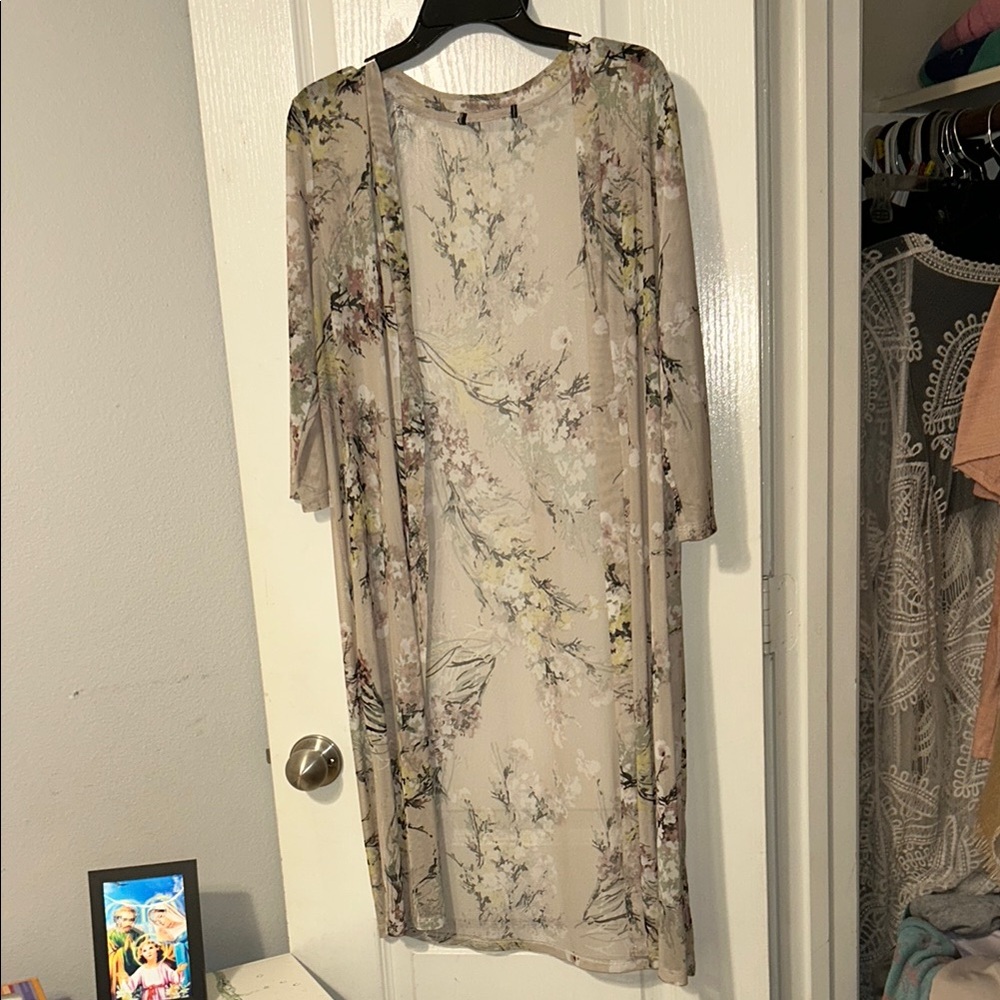Floral Sheer Dress